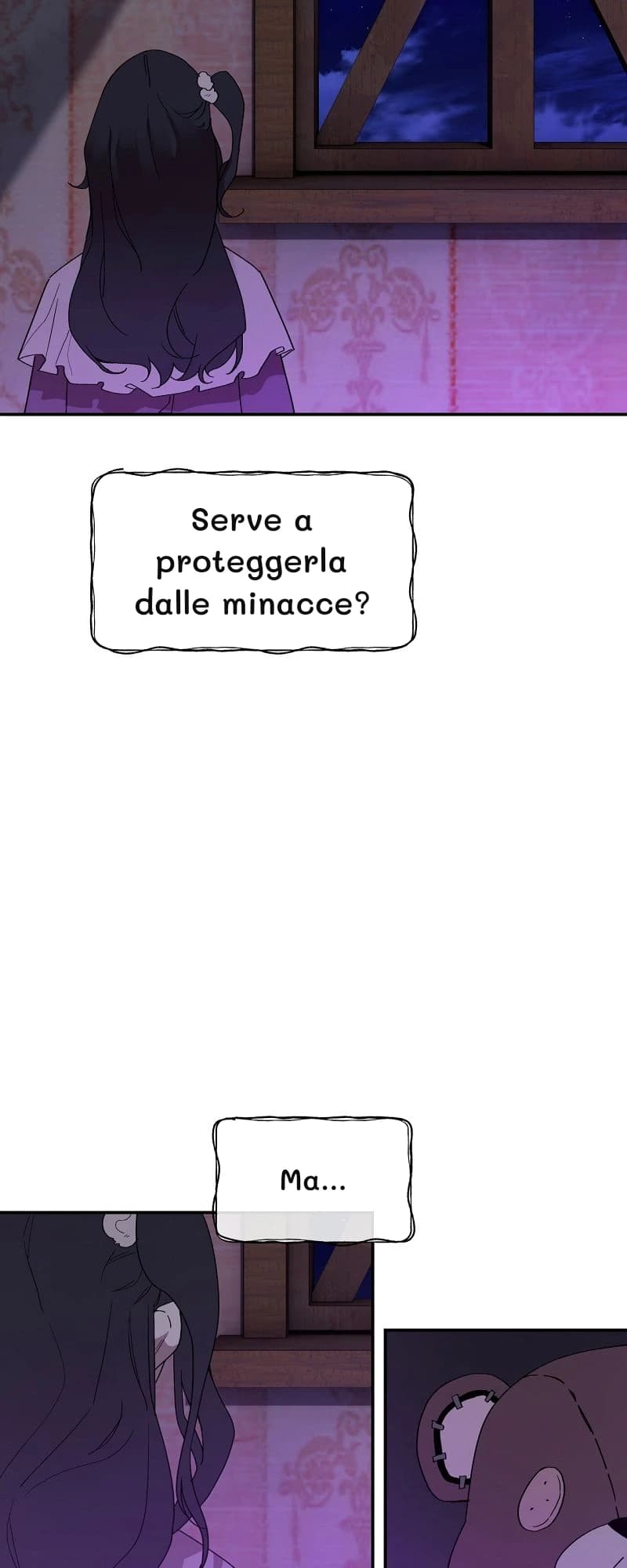 Serve a proteggerla dalle minacce?
Ma...