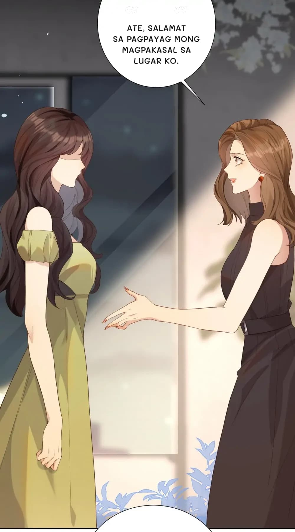 Ate, salamat sa pagpayag mong magpakasal sa lugar ko.