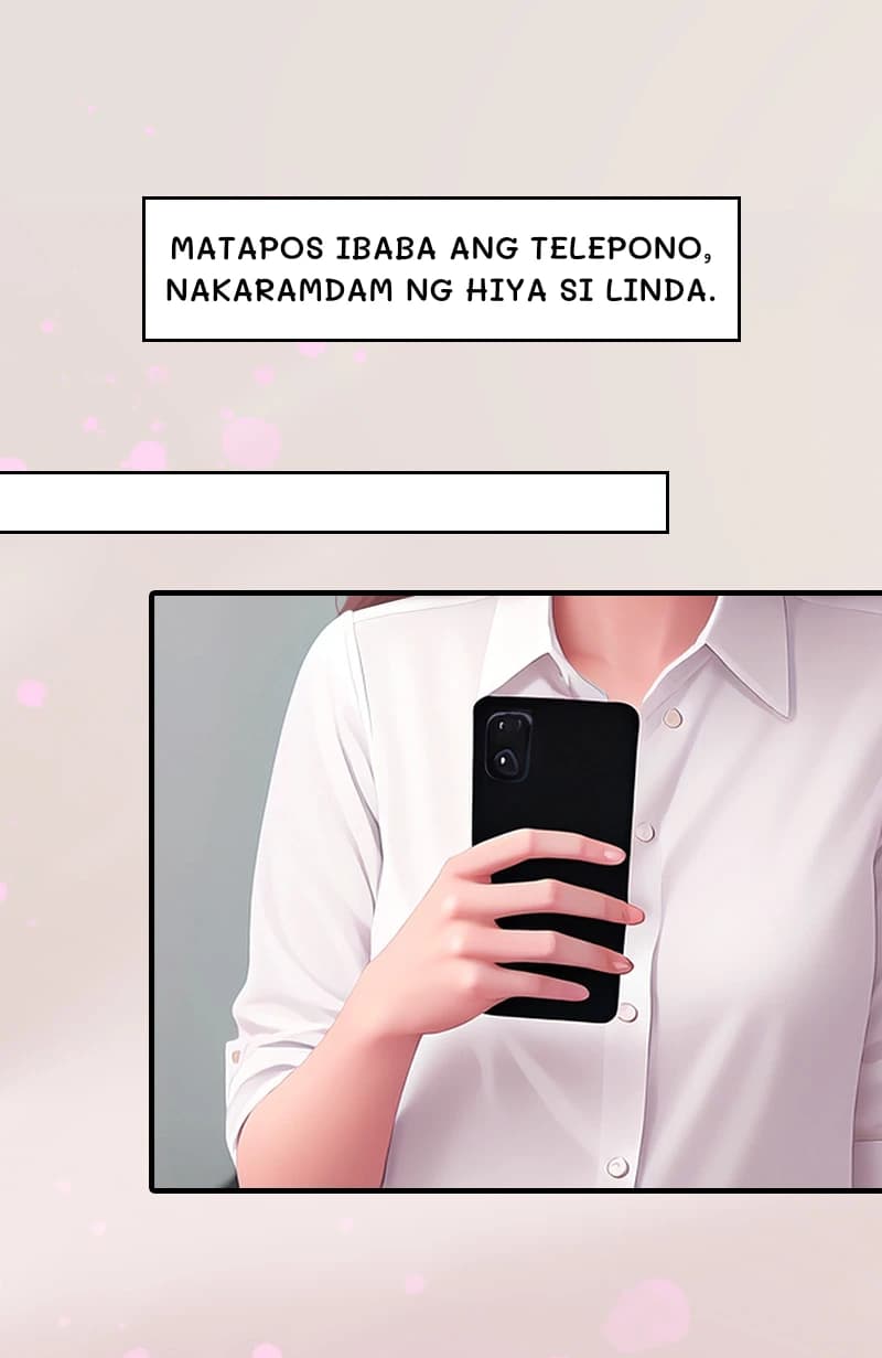Matapos ibaba ang telepono, nakaramdam ng hiya si linda.