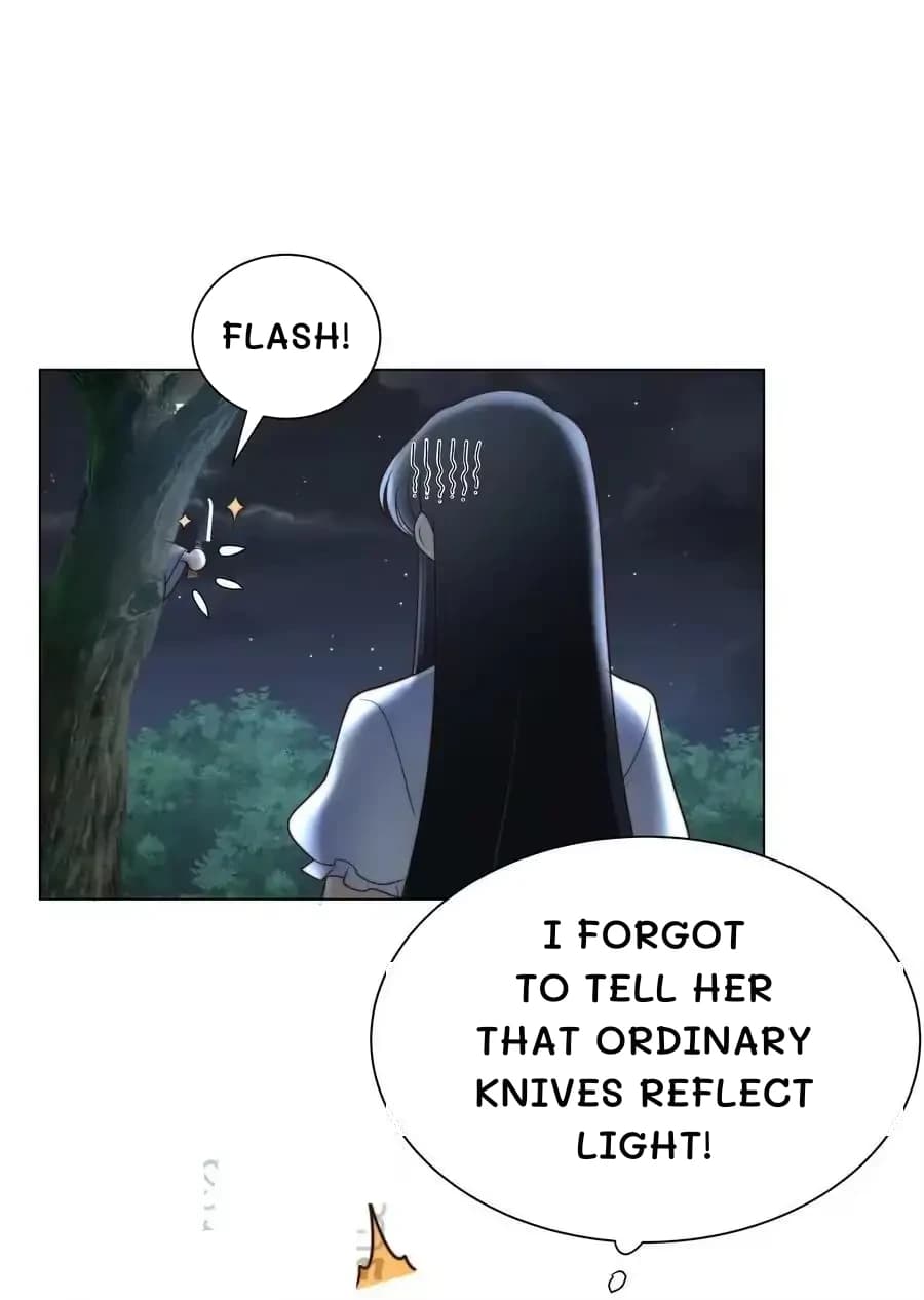 Flash!
I forgot to tell her that ordinary knives reflect light!
