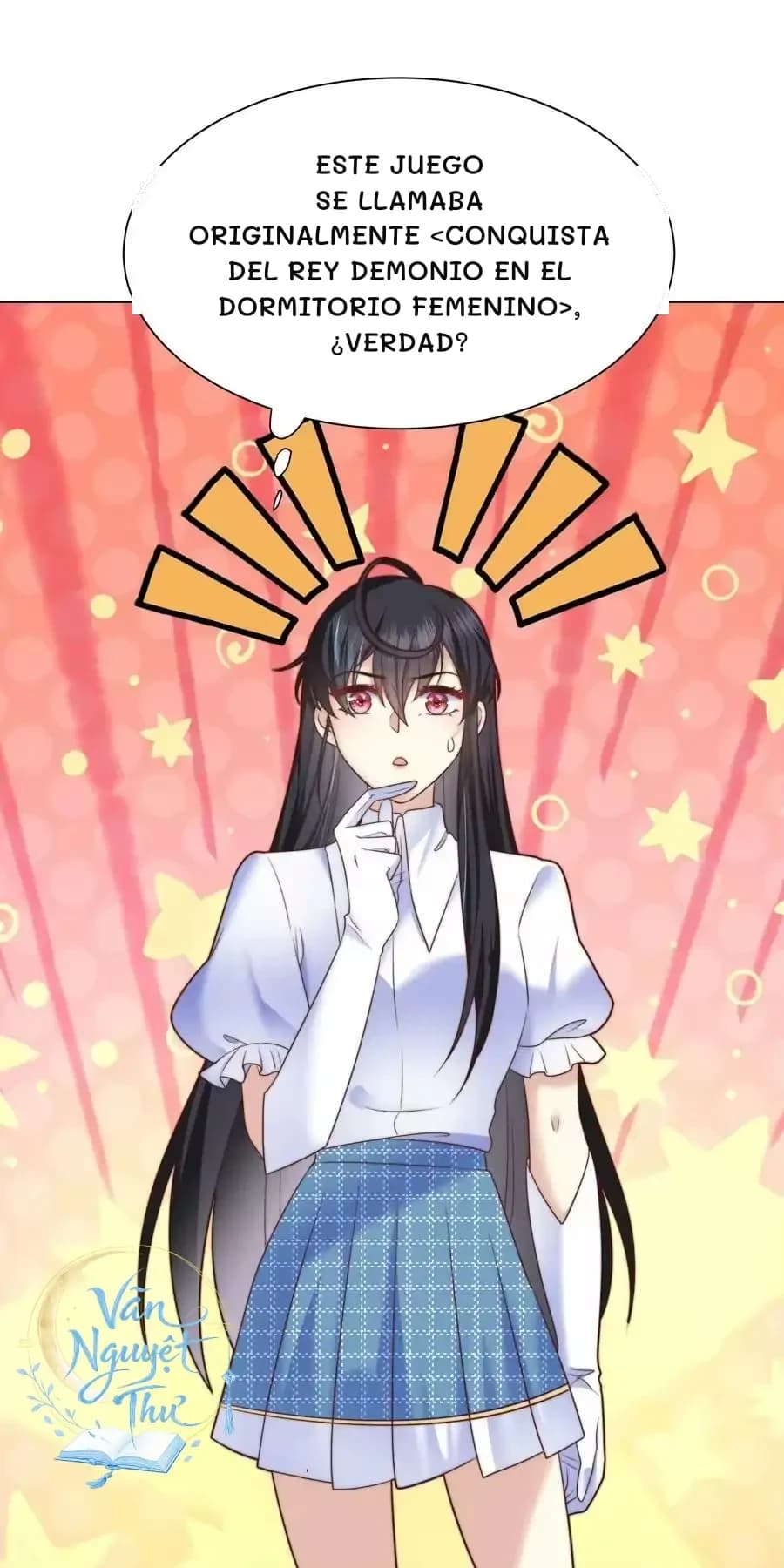 Este juego se llamaba originalmente <Conquista del Rey Demonio en el Dormitorio Femenino>, ¿verdad?
