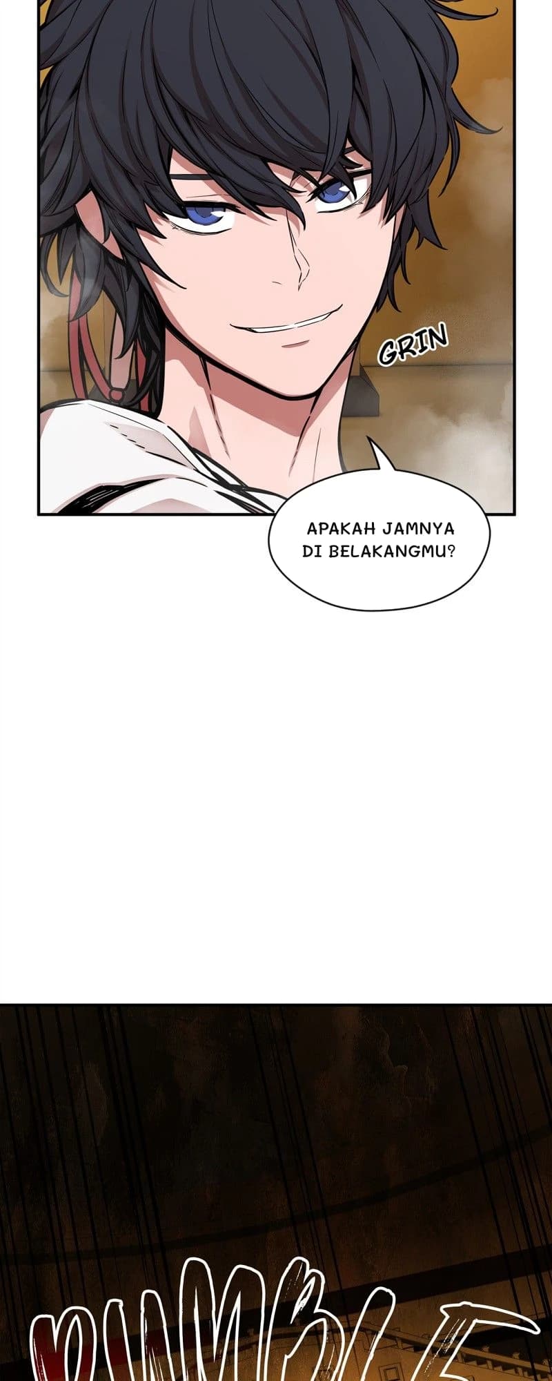 Apakah jamnya di belakangmu?