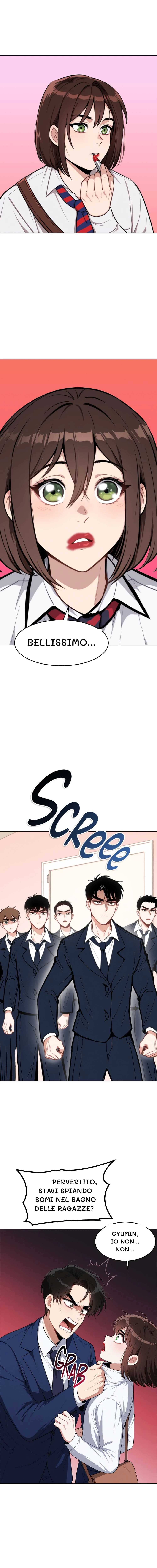 Bellissimo...
Pervertito, stavi spiando Somi nel bagno delle ragazze?
Gyumin, io non... non...
