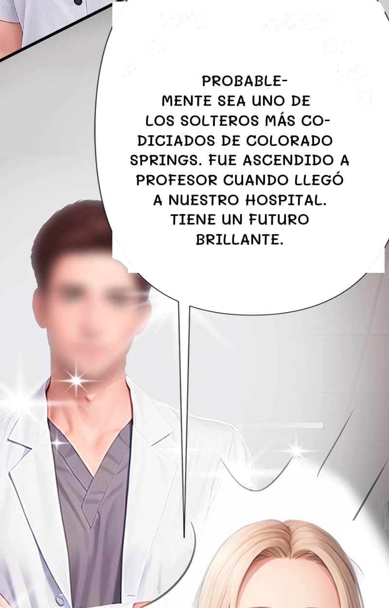 Probablemente sea uno de los solteros más codiciados de Colorado Springs. Fue ascendido a profesor cuando llegó a nuestro hospital. Tiene un futuro brillante.