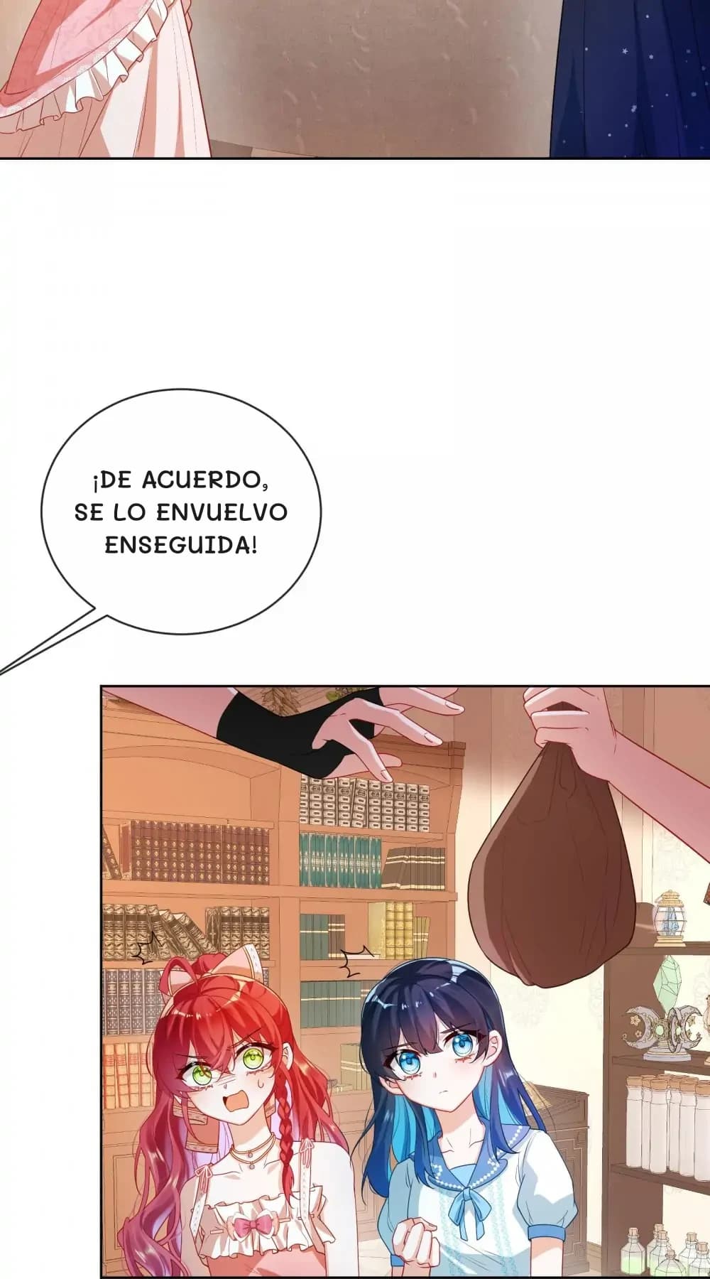 ¡De acuerdo, se lo envuelvo enseguida!