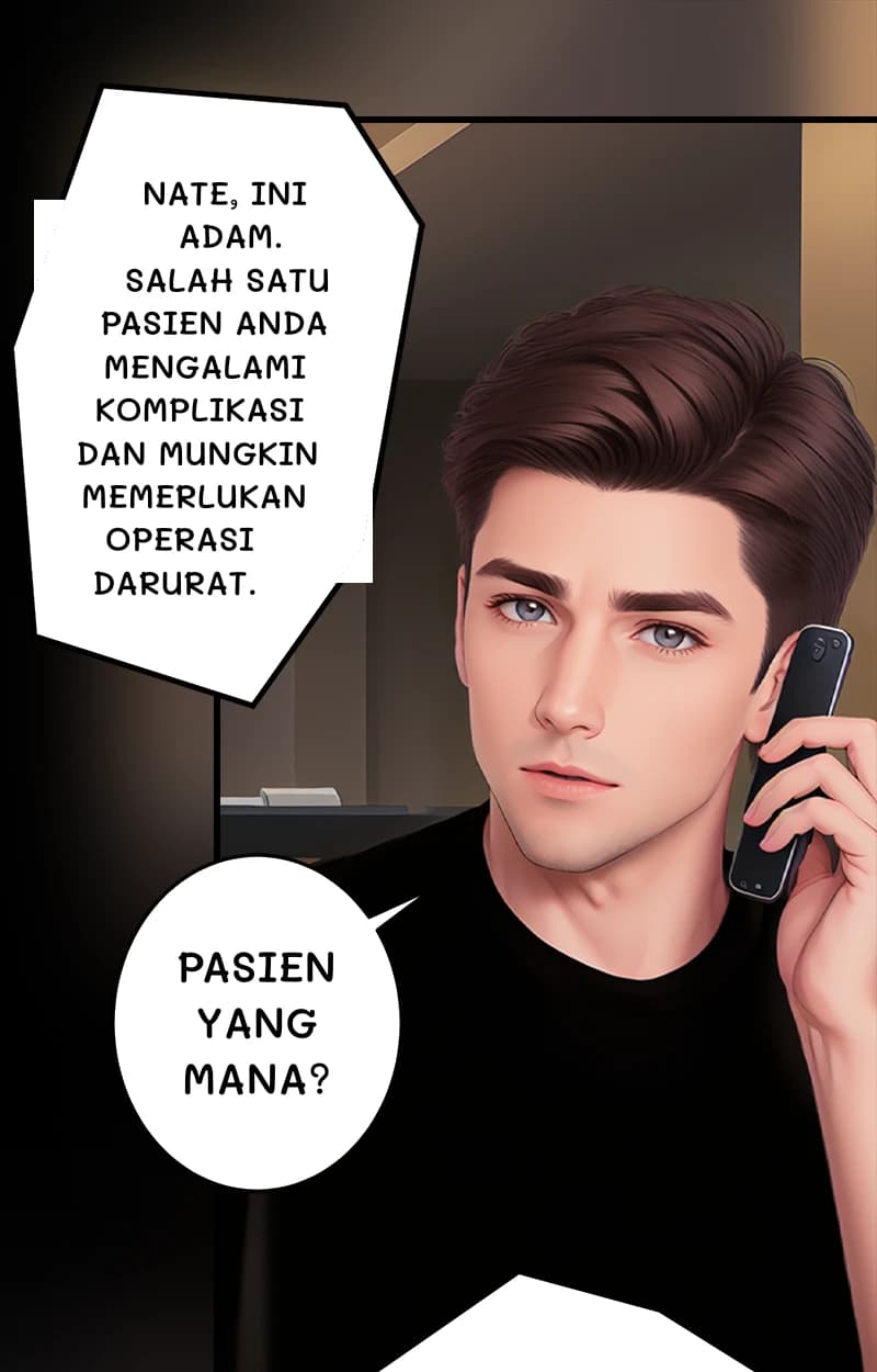 Nate, ini Adam. Salah satu pasien Anda mengalami komplikasi dan mungkin memerlukan operasi darurat.
Pasien yang mana?
