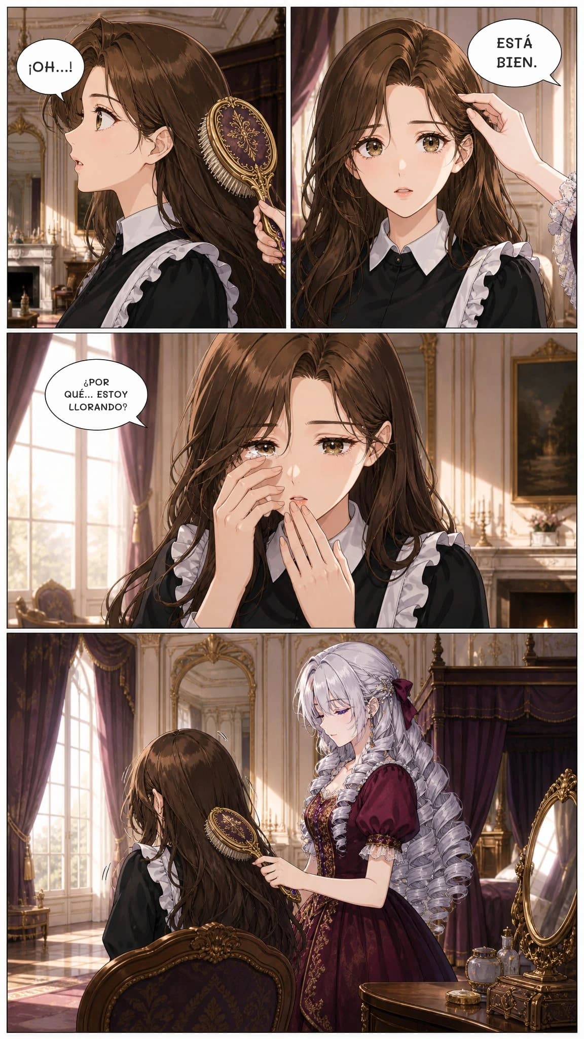 ¡OH...!
ESTÁ BIEN.
¿POR QUÉ... ESTOY LLORANDO?