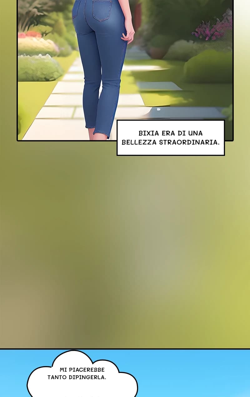 Bixia era di una bellezza straordinaria.
Mi piacerebbe tanto dipingerla.