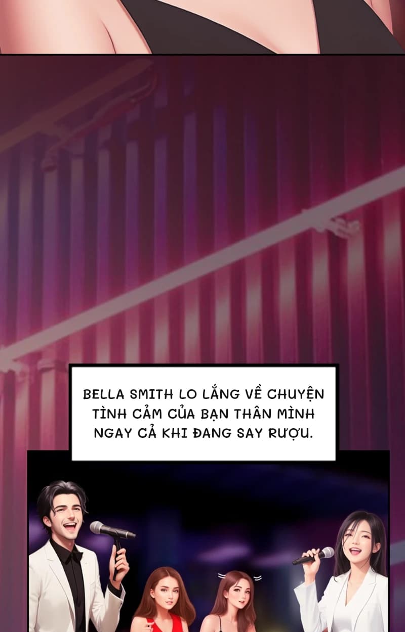 Bella Smith lo lắng về chuyện tình cảm của bạn thân mình ngay cả khi đang say rượu.