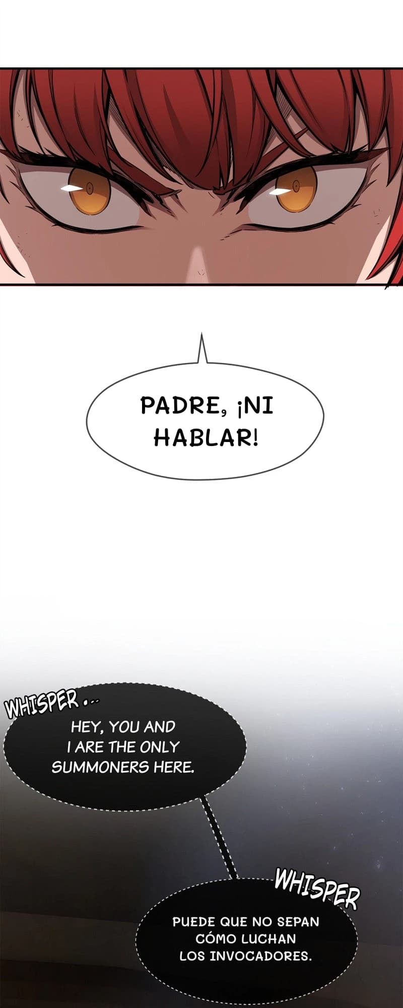 Padre, ¡ni hablar!
Puede que no sepan cómo luchan los invocadores.