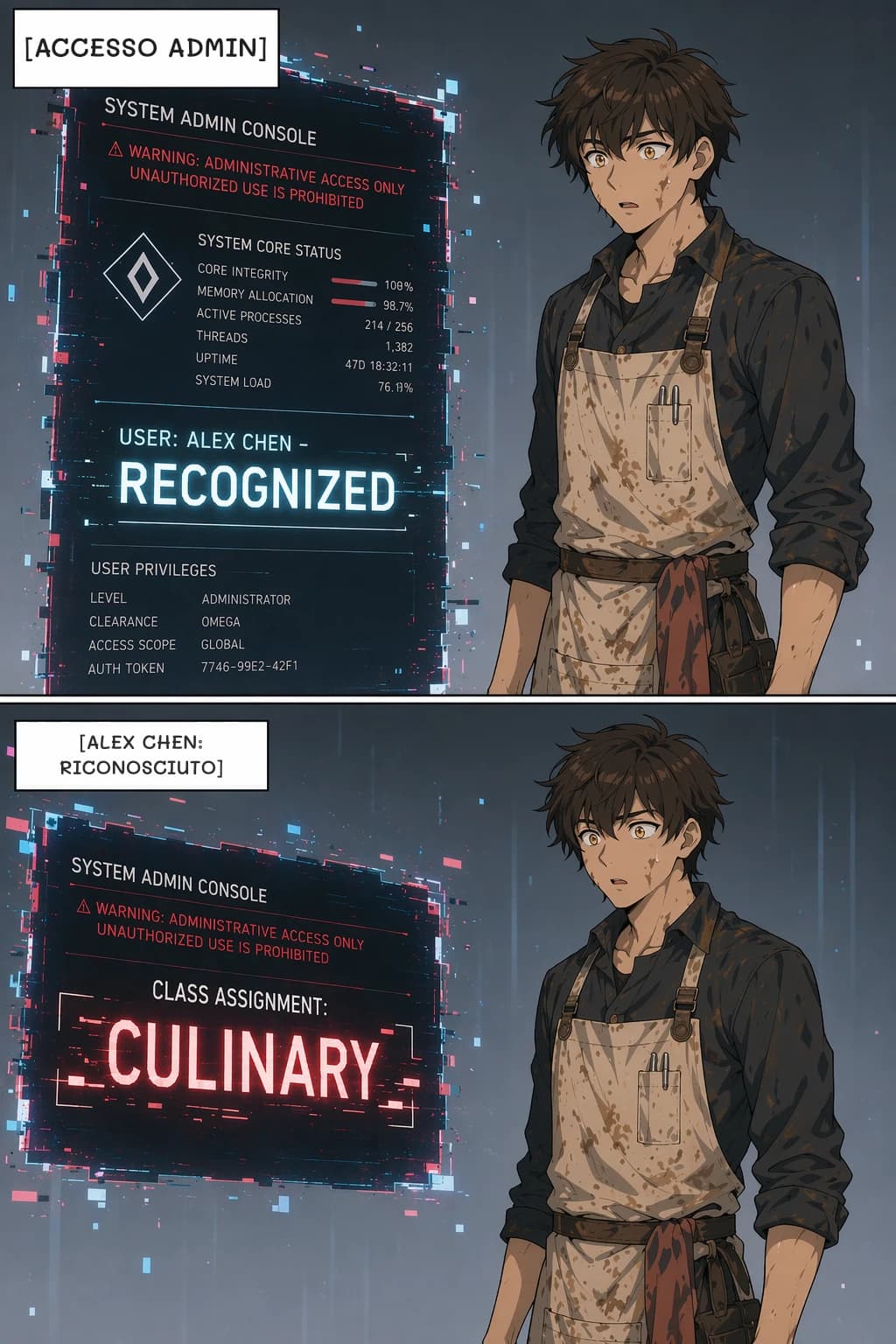[ACCESSO ADMIN]
[ALEX CHEN: RICONOSCIUTO]
