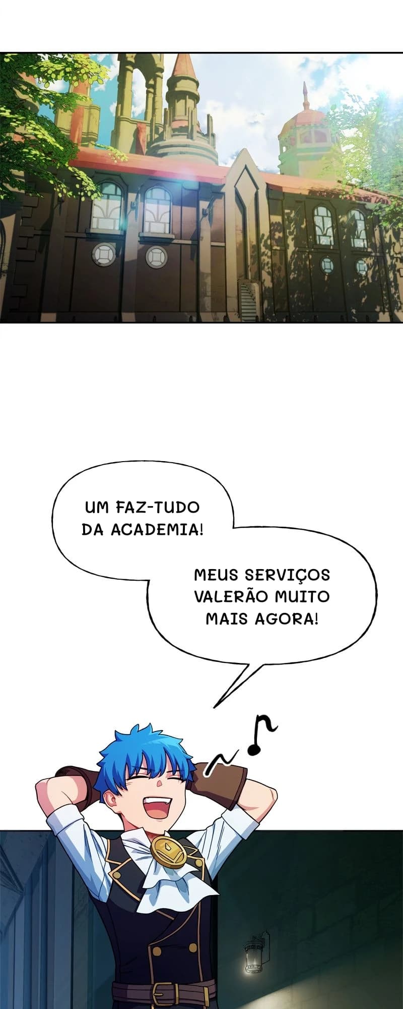 Um faz-tudo da academia!
Meus serviços valerão muito mais agora!
