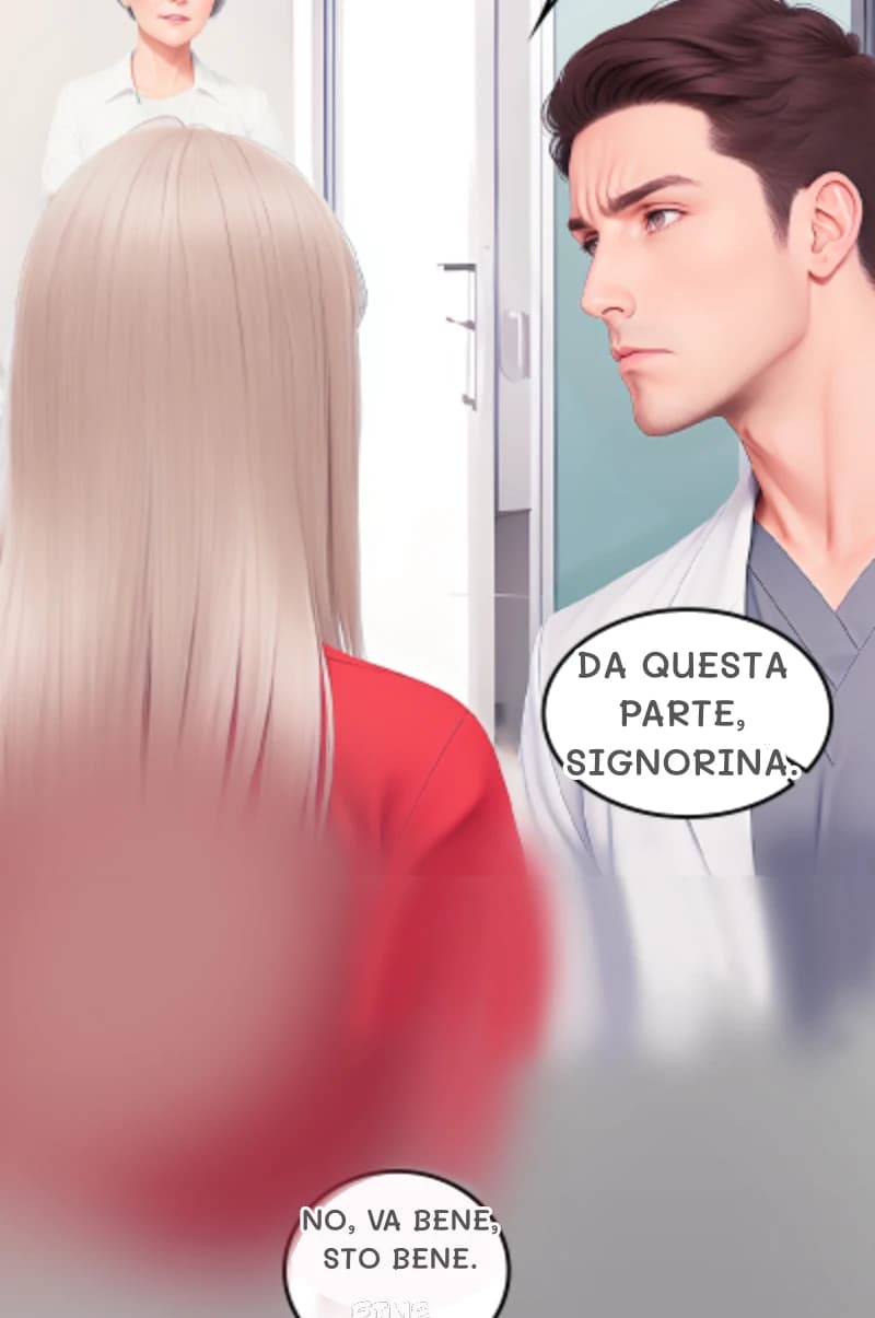 Da questa parte, signorina.
No, va bene, sto bene.