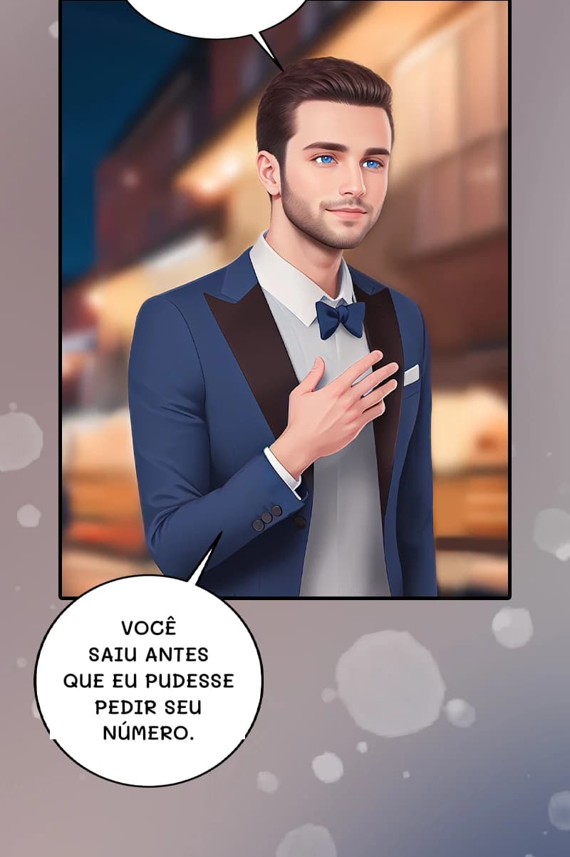 Você saiu antes que eu pudesse pedir seu número.
