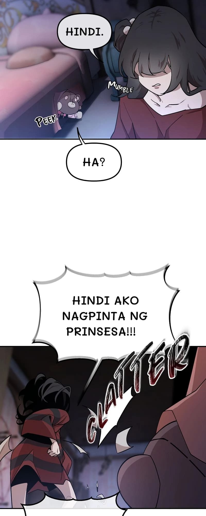 Hindi.
Ha?
Hindi ako nagpinta ng prinsesa!!!