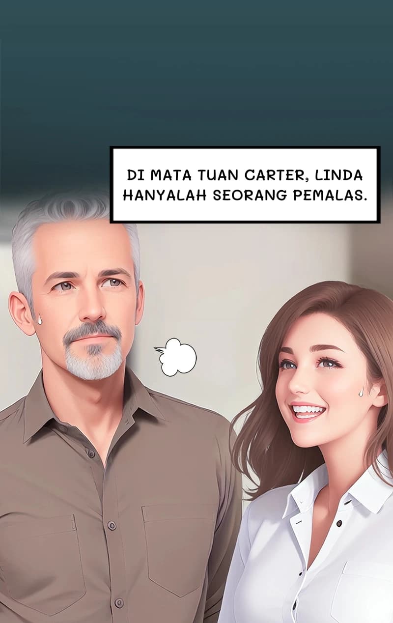 Di mata Tuan Carter, Linda hanyalah seorang pemalas.