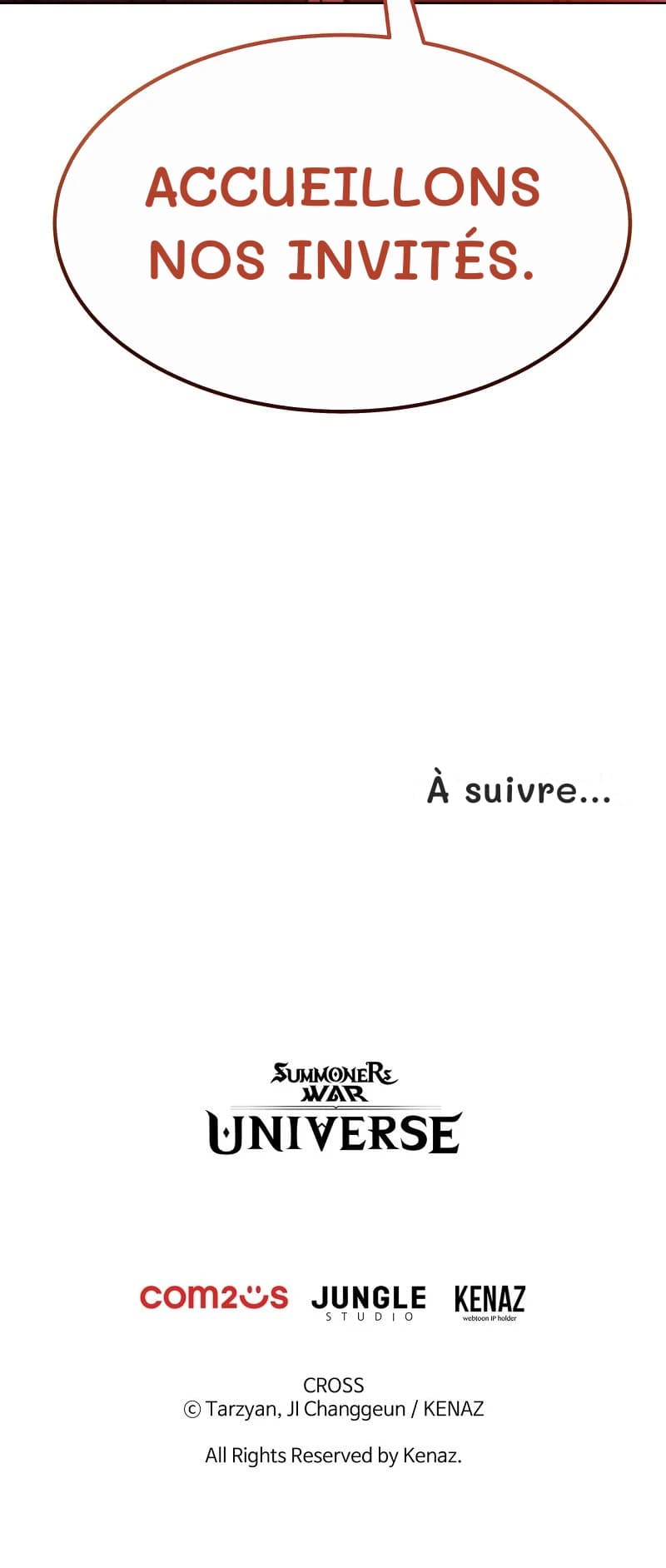 Accueillons nos invités.
À suivre…