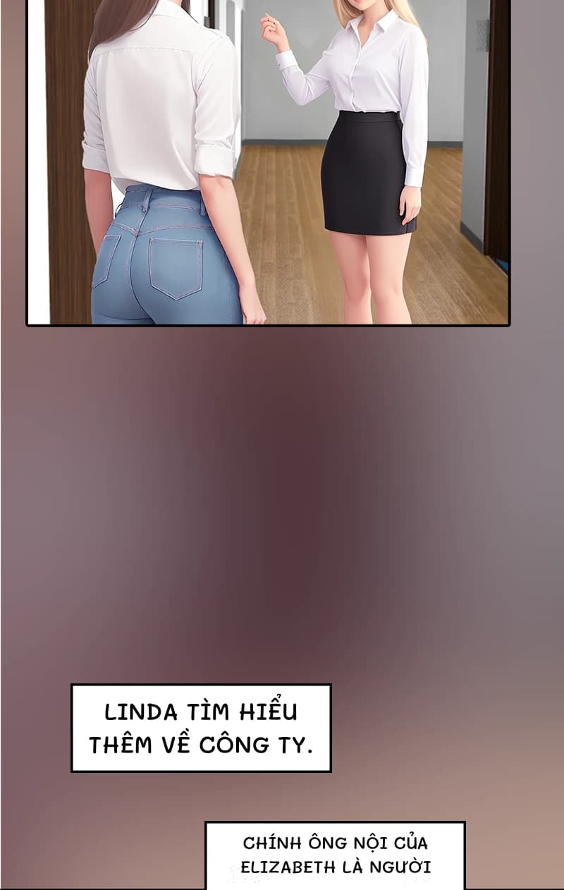 Linda tìm hiểu thêm về công ty.
Chính ông nội của Elizabeth là người