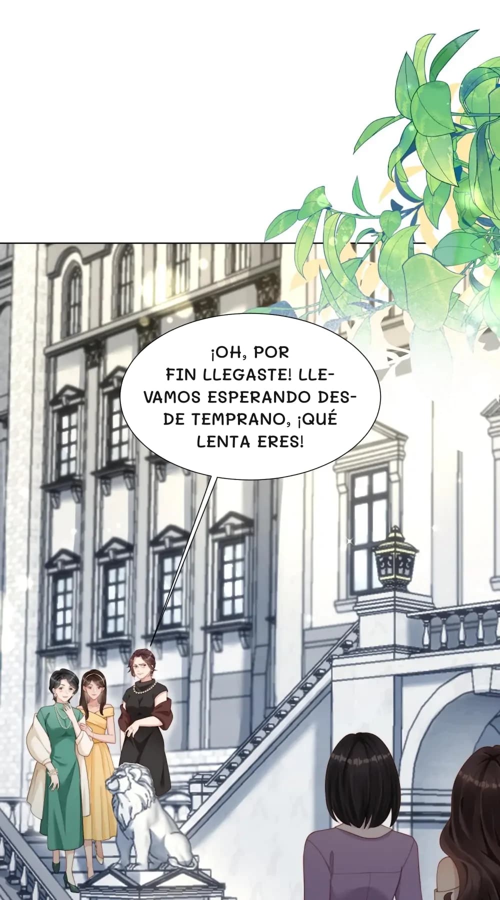 ¡Oh, por fin llegaste! Llevamos esperando desde temprano, ¡qué lenta eres!