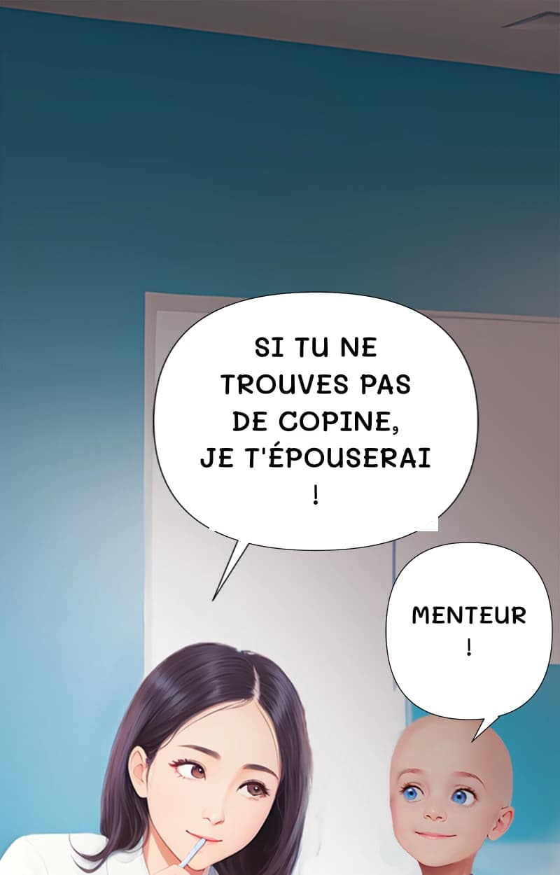 Si tu ne trouves pas de copine, je t'épouserai !
Menteur !