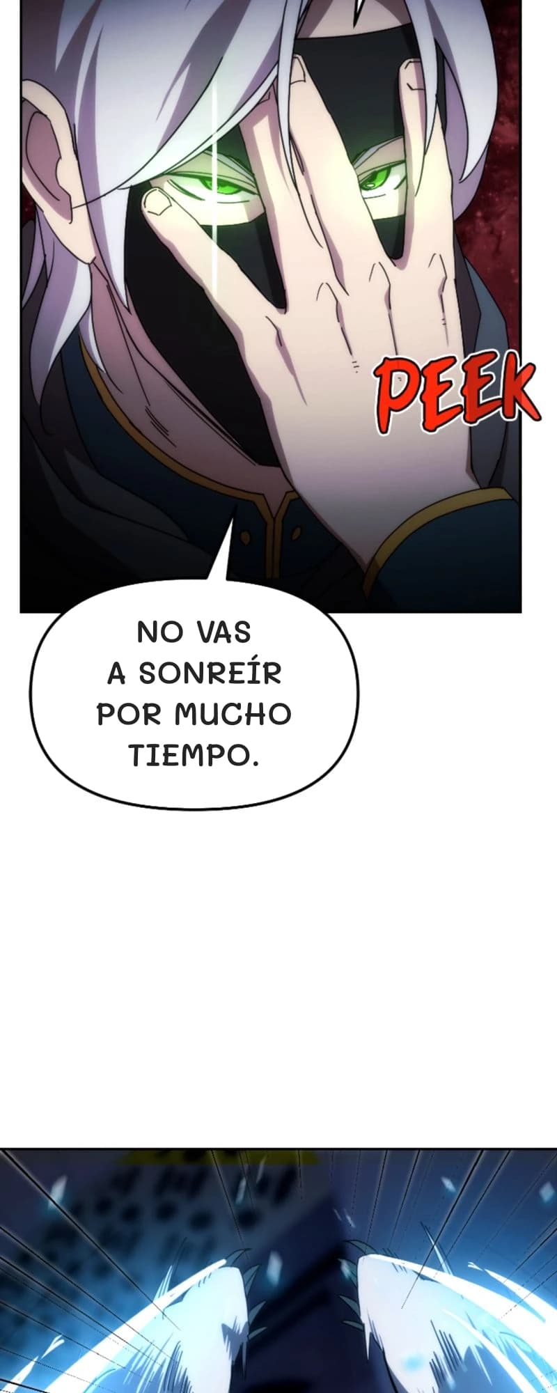 No vas a sonreír por mucho tiempo.