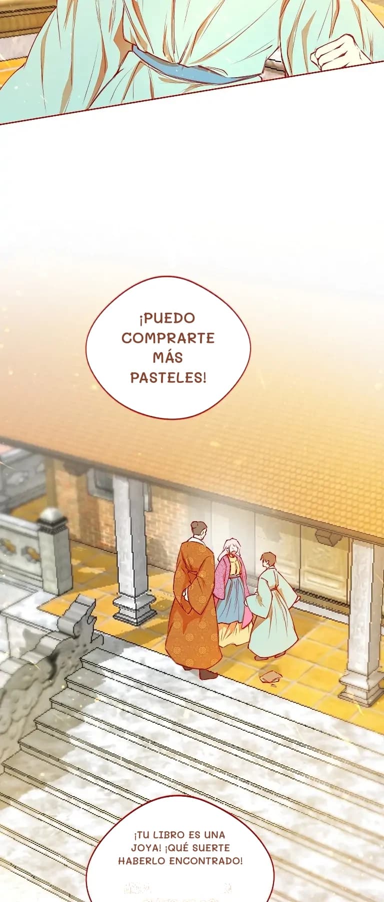 ¡Puedo comprarte más pasteles!
¡Tu libro es una joya! ¡Qué suerte haberlo encontrado!