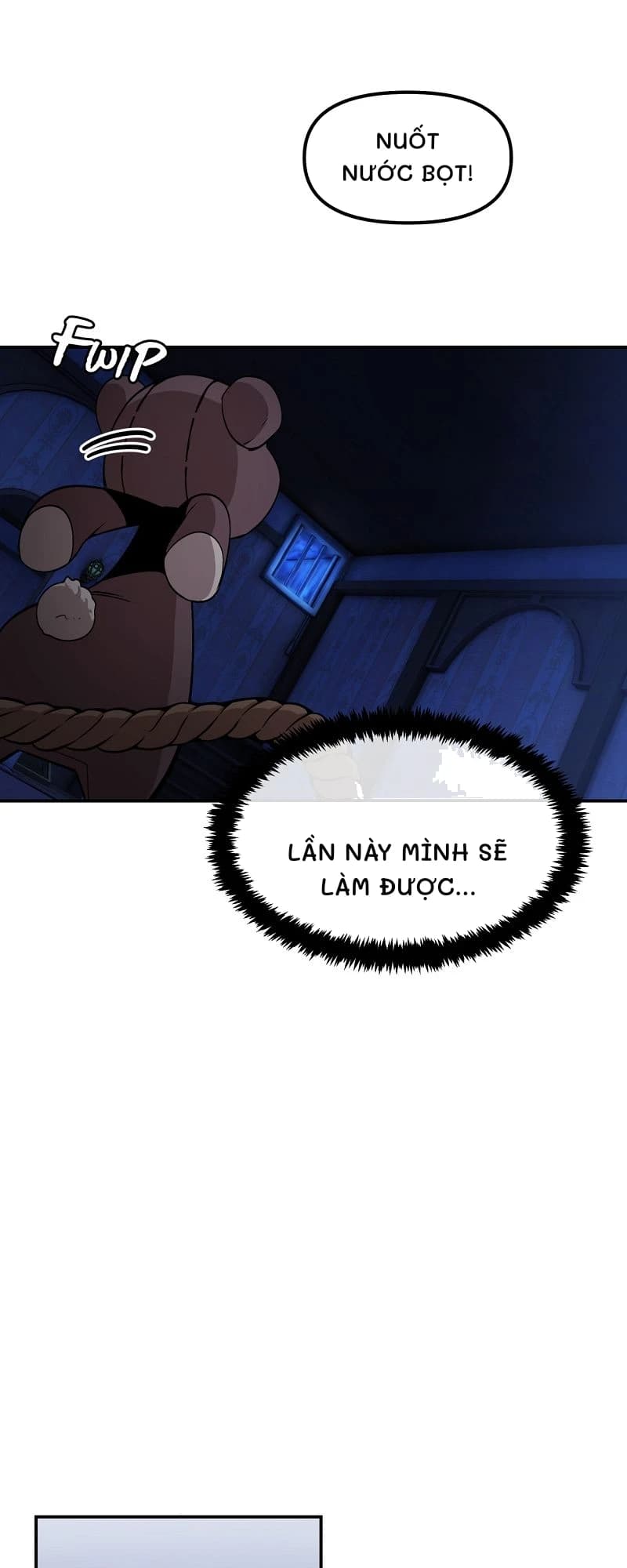 Nuốt nước bọt!
Lần này mình sẽ làm được...