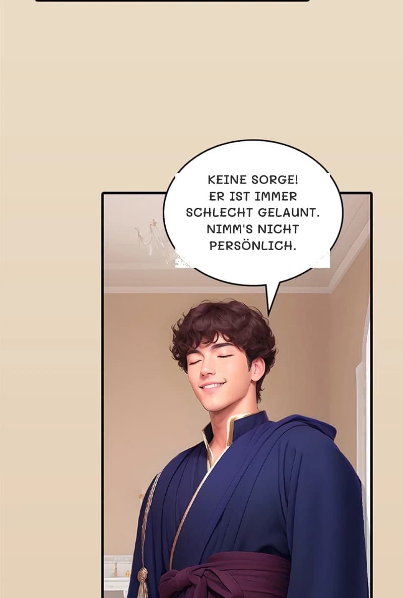 Keine Sorge! Er ist immer schlecht gelaunt. Nimm's nicht persönlich.