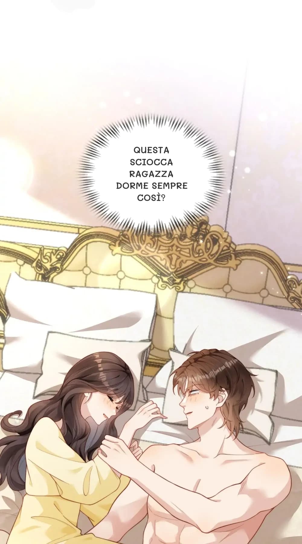 Questa sciocca ragazza dorme sempre così?