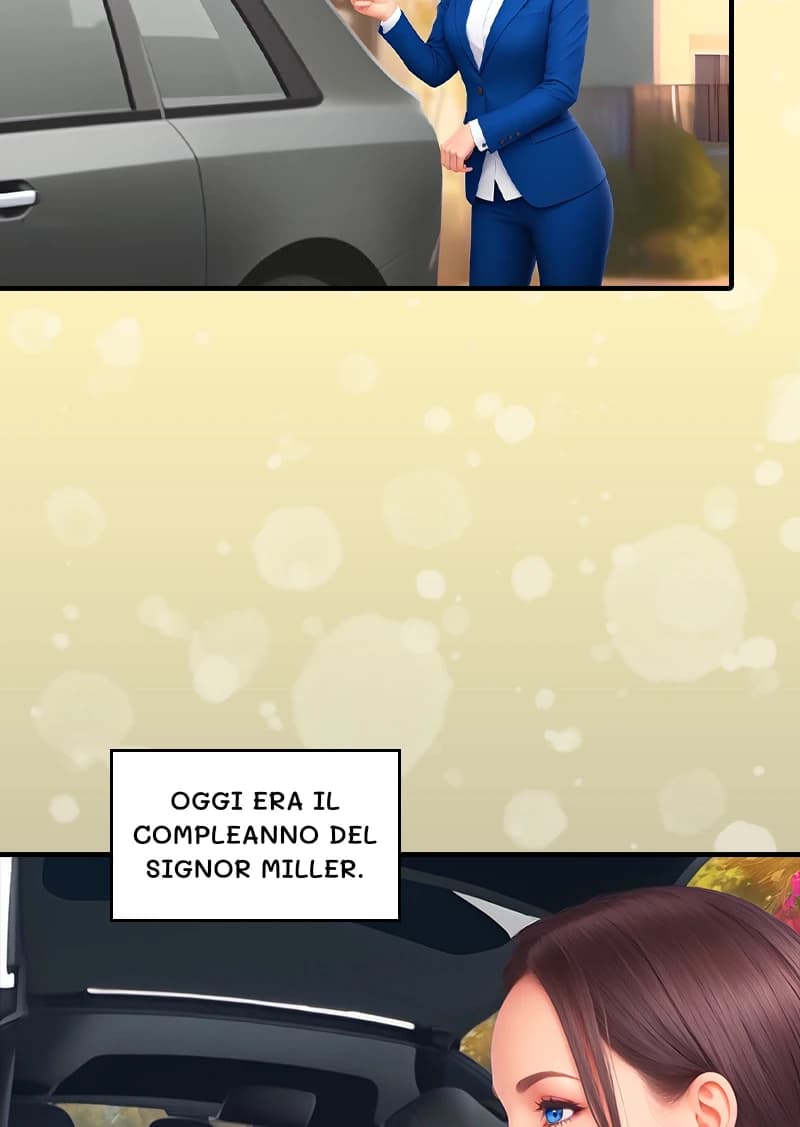 Oggi era il compleanno del signor Miller.
