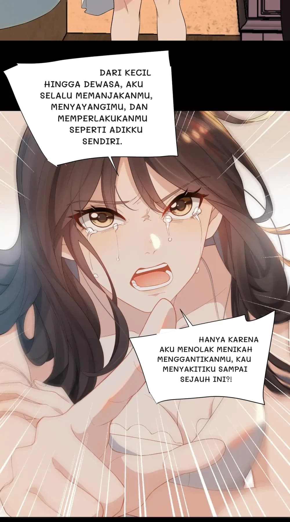 Dari kecil hingga dewasa, aku selalu memanjakanmu, menyayangimu, dan memperlakukanmu seperti adikku sendiri.
Hanya karena aku menolak menikah menggantikanmu, kau menyakitiku sampai sejauh ini?!
