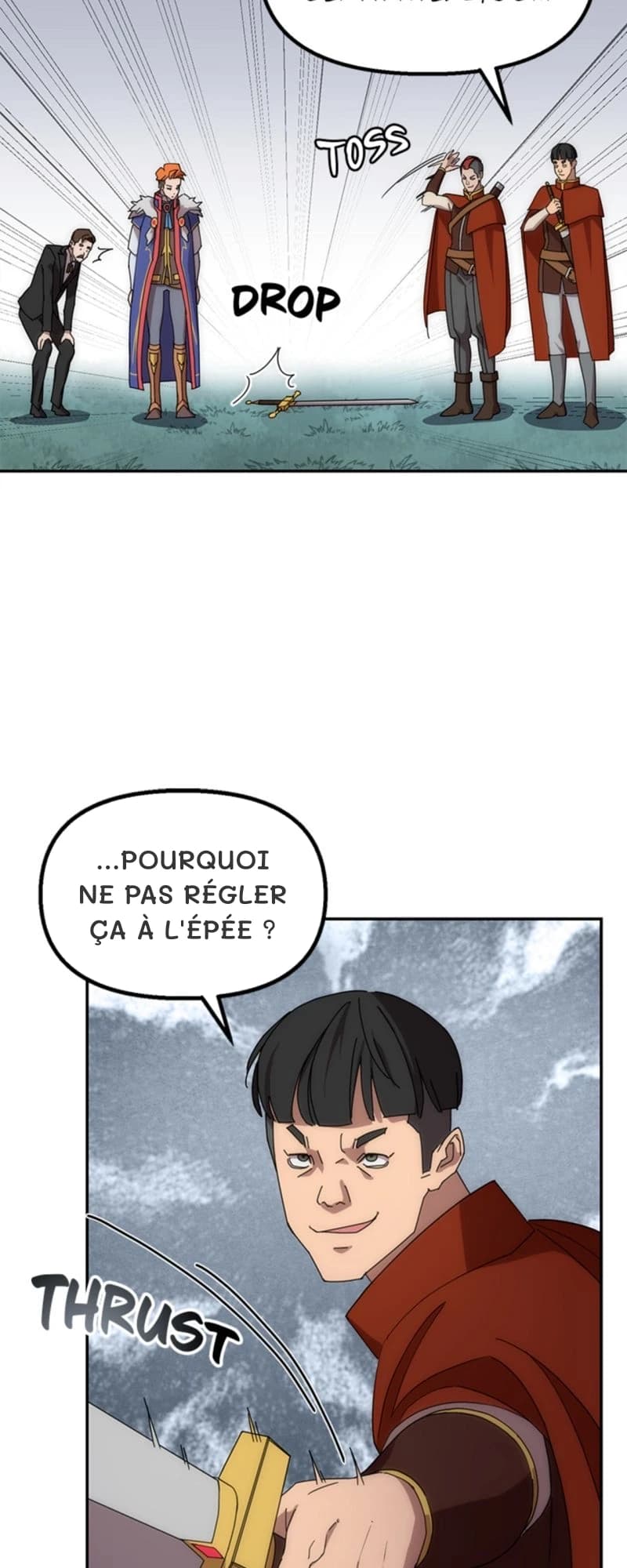 …pourquoi ne pas régler ça à l'épée ?