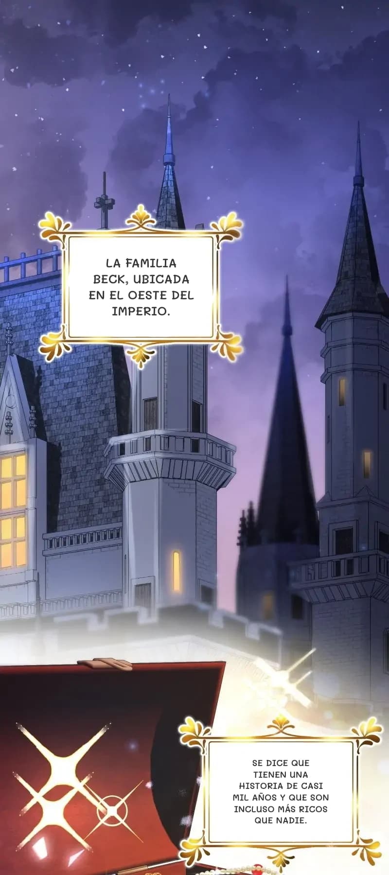 La familia Beck, ubicada en el oeste del imperio.
Se dice que tienen una historia de casi mil años y que son incluso más ricos que nadie.
