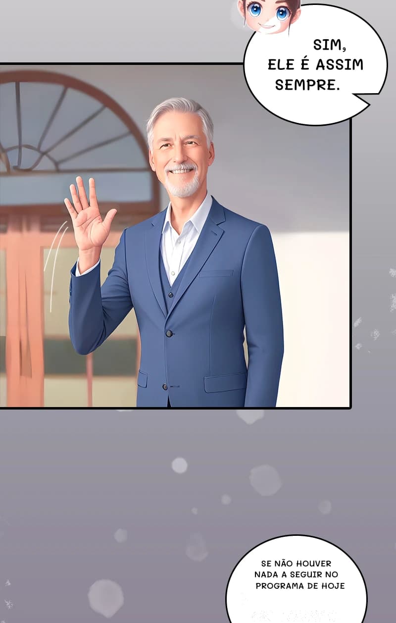 Sim, ele é assim sempre.
Se não houver nada a seguir no programa de hoje