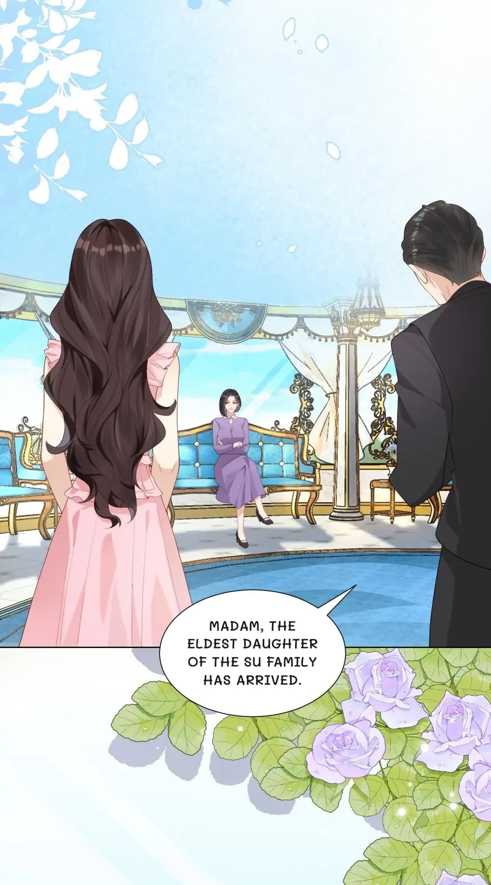 Madam, the eldest daughter of the Su family has arrived.