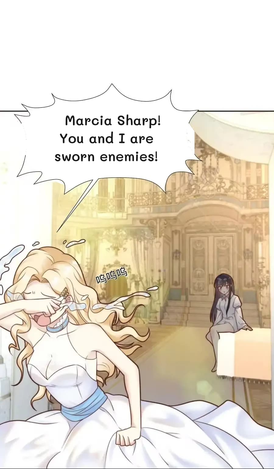 Marcia Sharp! You and I are sworn enemies!