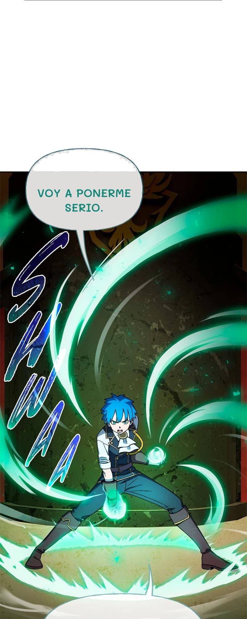 Voy a ponerme serio.