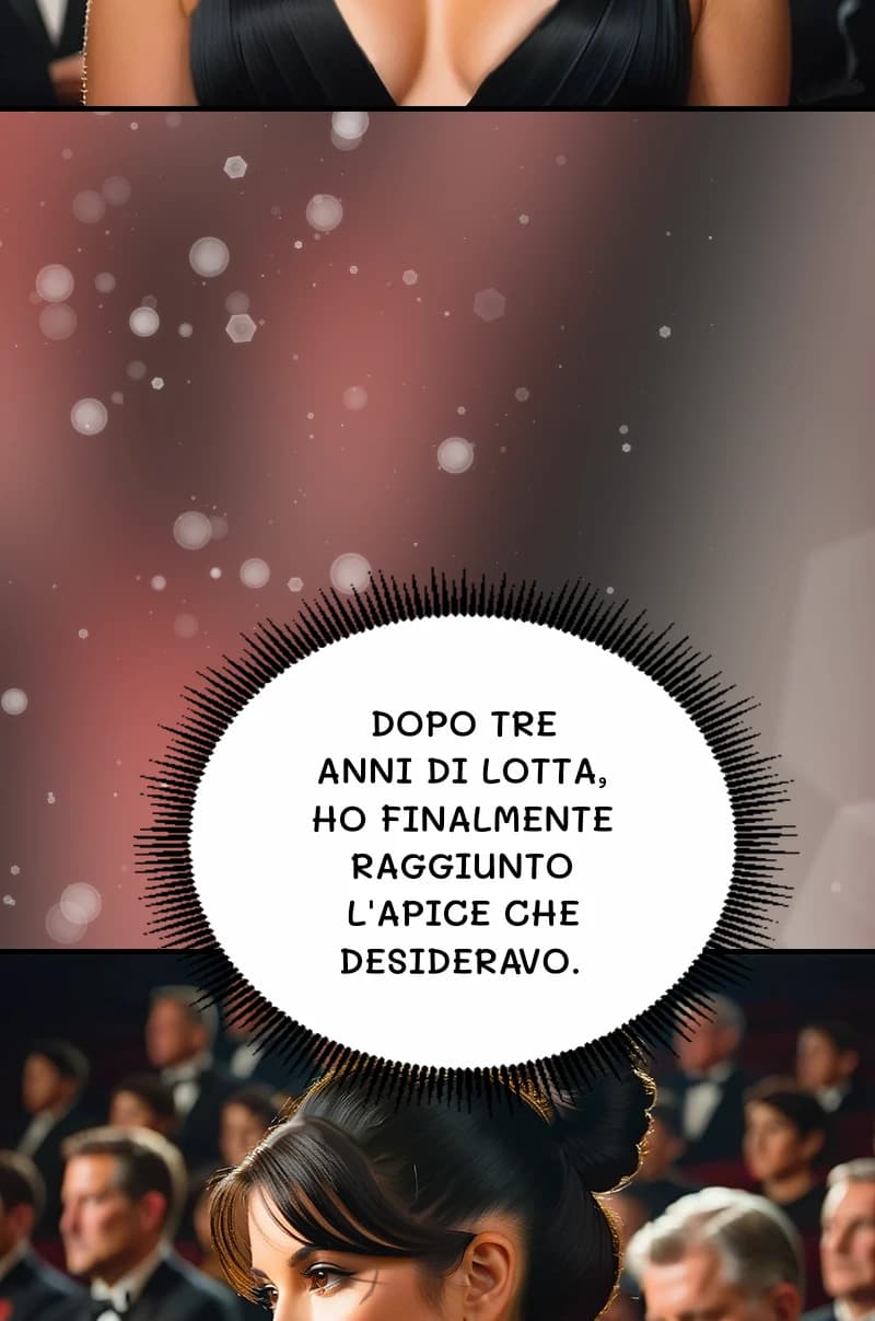 Dopo tre anni di lotta, ho finalmente raggiunto l'apice che desideravo.