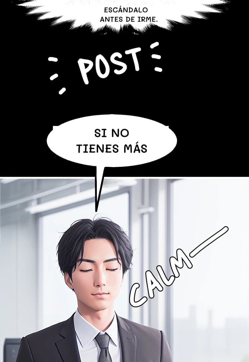ESCÁNDALO ANTES DE IRME.
SI NO TIENES MÁS