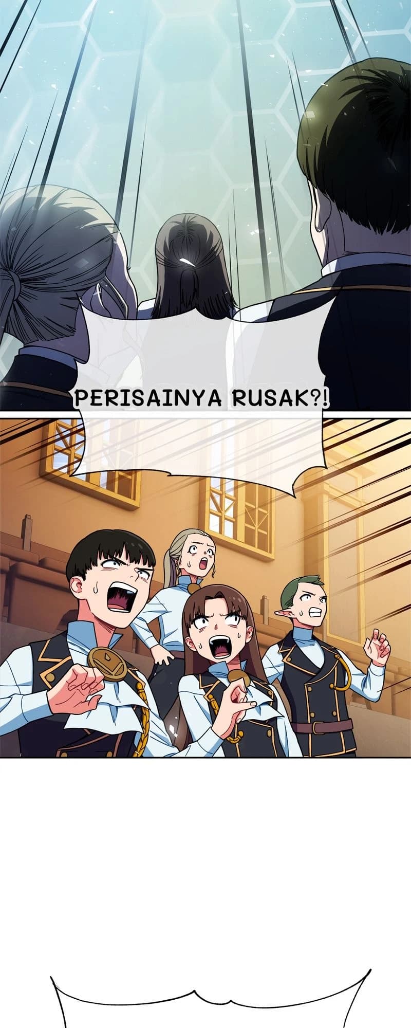 Perisainya rusak?!