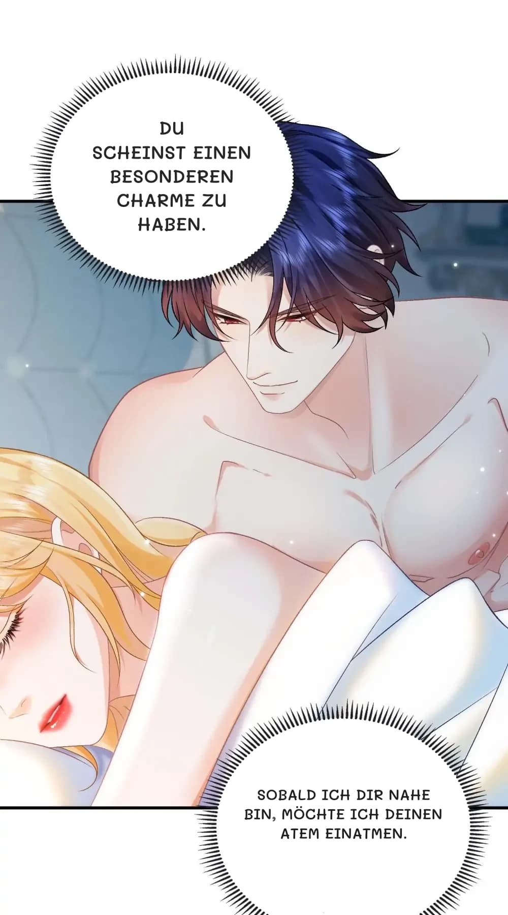 Du scheinst einen besonderen Charme zu haben.
Sobald ich dir nahe bin, möchte ich deinen Atem einatmen.
