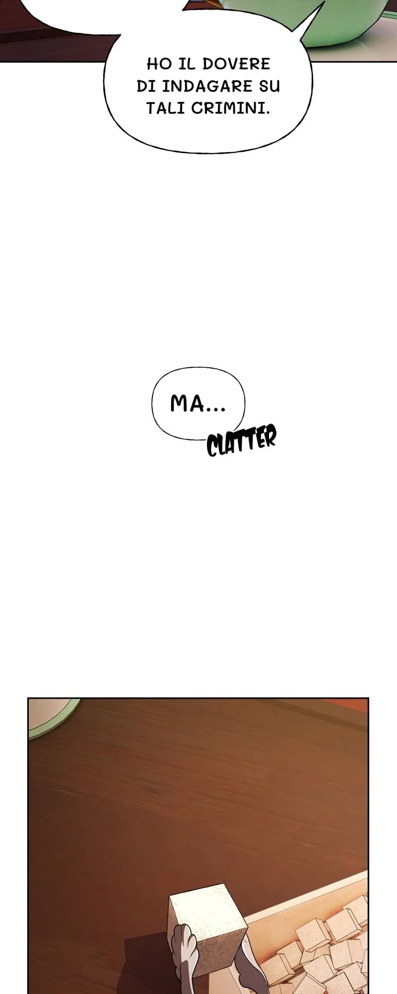 Ho il dovere di indagare su tali crimini.
Ma...