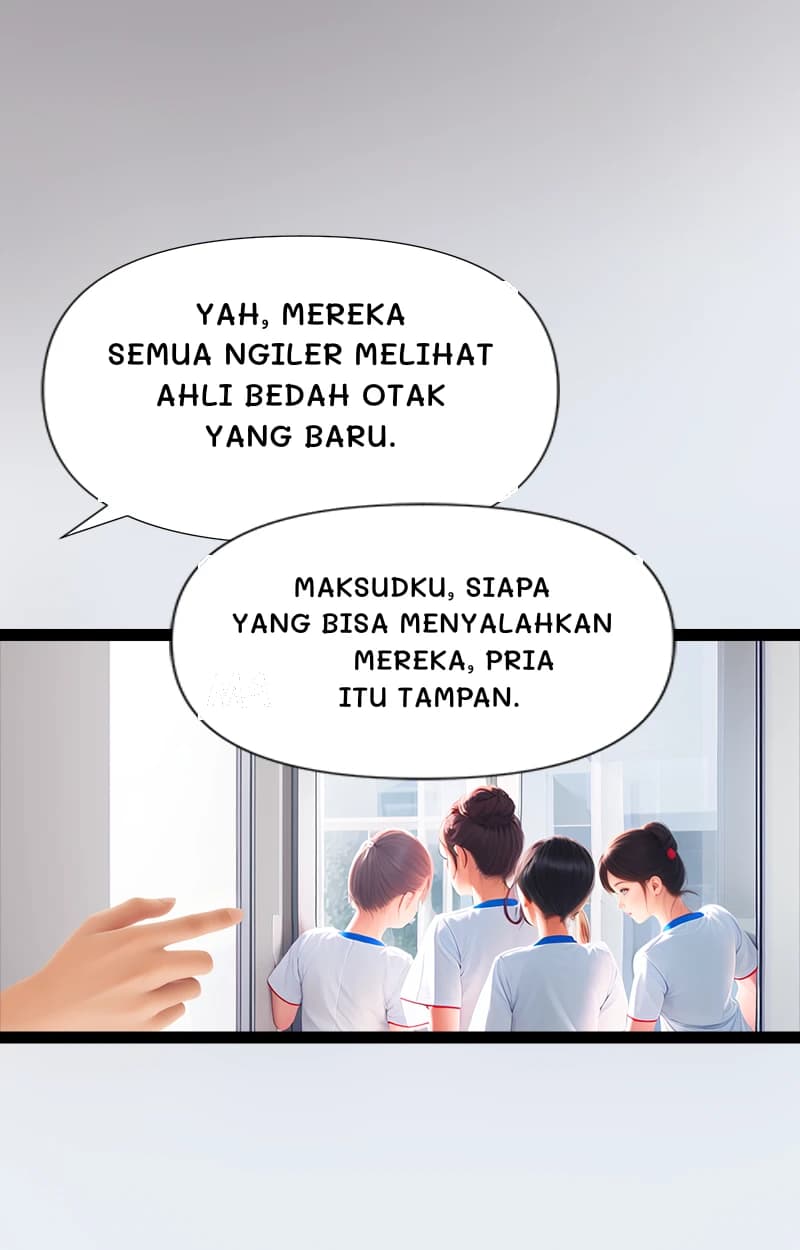 Yah, mereka semua ngiler melihat ahli bedah otak yang baru.
Maksudku, siapa yang bisa menyalahkan mereka, pria itu tampan.