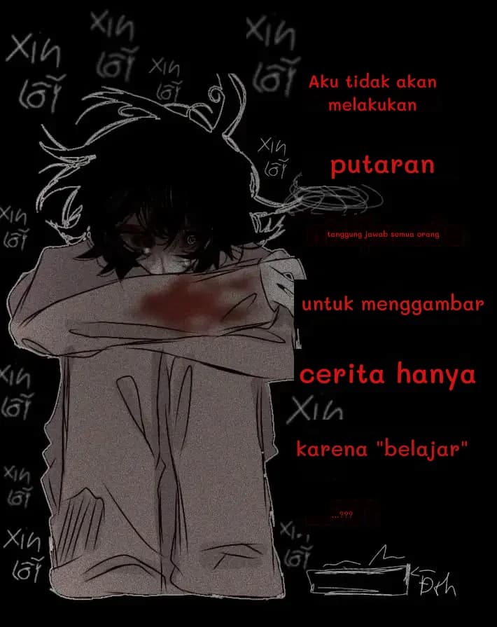 Aku tidak akan melakukan
putaran
tanggung jawab semua orang
untuk menggambar
cerita hanya
karena "belajar"
...???