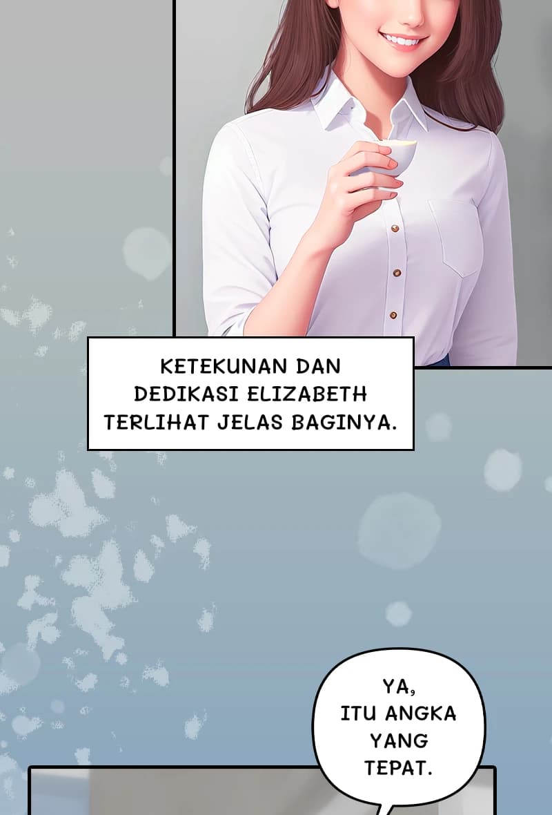 Ketekunan dan dedikasi Elizabeth terlihat jelas baginya.
Ya, itu angka yang tepat.