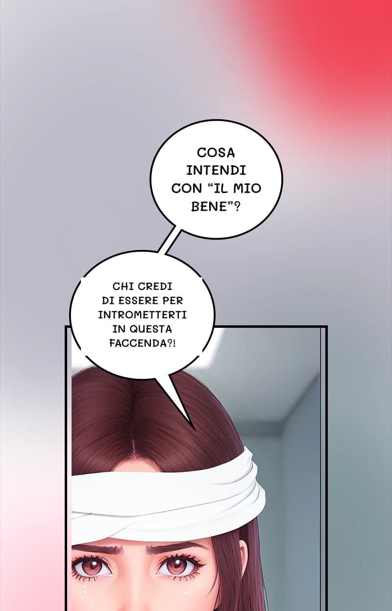 Cosa intendi con “il mio bene”?
Chi credi di essere per intrometterti in questa faccenda?!