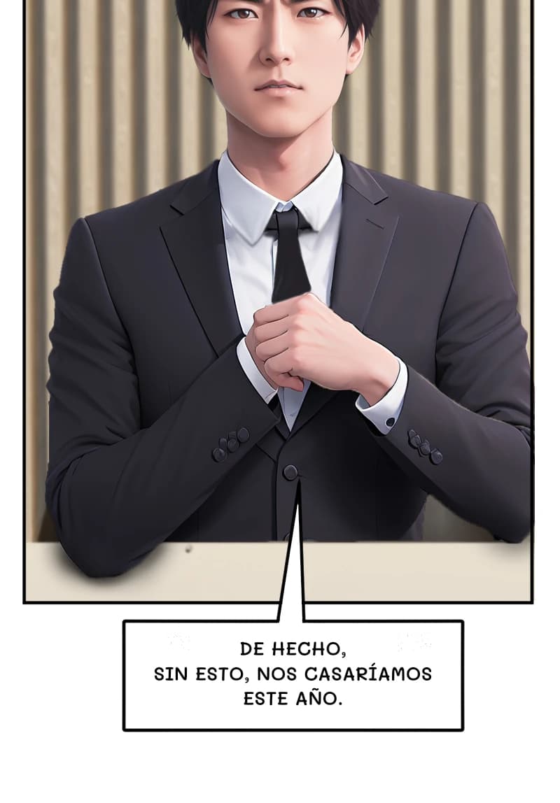 DE HECHO, SIN ESTO, NOS CASARÍAMOS ESTE AÑO.