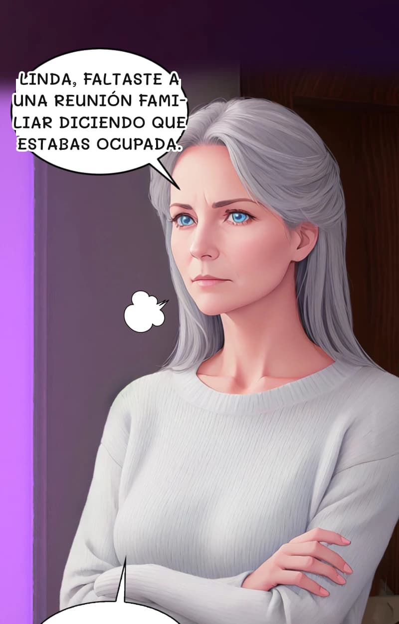 Linda, faltaste a una reunión familiar diciendo que estabas ocupada.