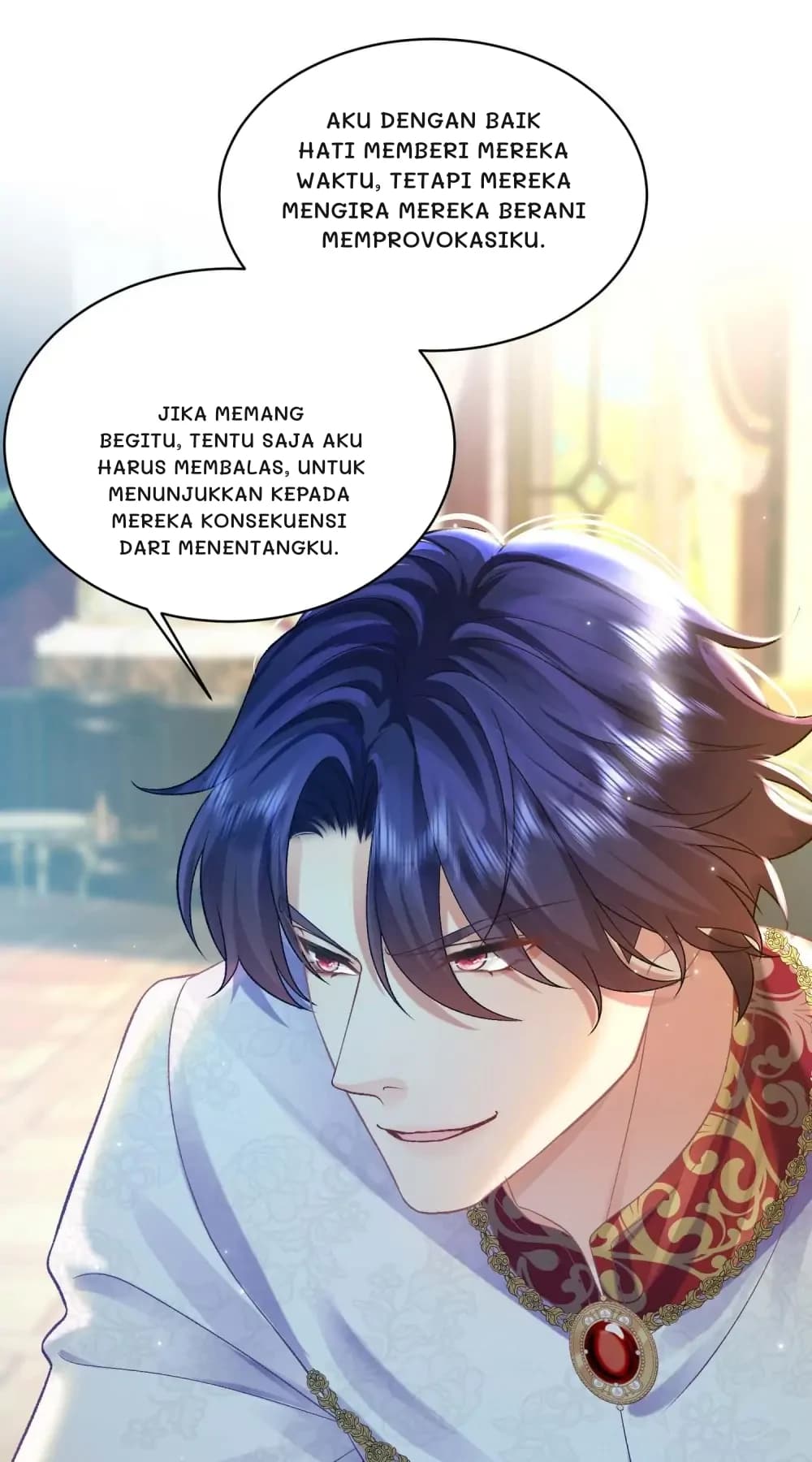Aku dengan baik hati memberi mereka waktu, tetapi mereka mengira mereka berani memprovokasiku.
Jika memang begitu, tentu saja aku harus membalas, untuk menunjukkan kepada mereka konsekuensi dari menentangku.