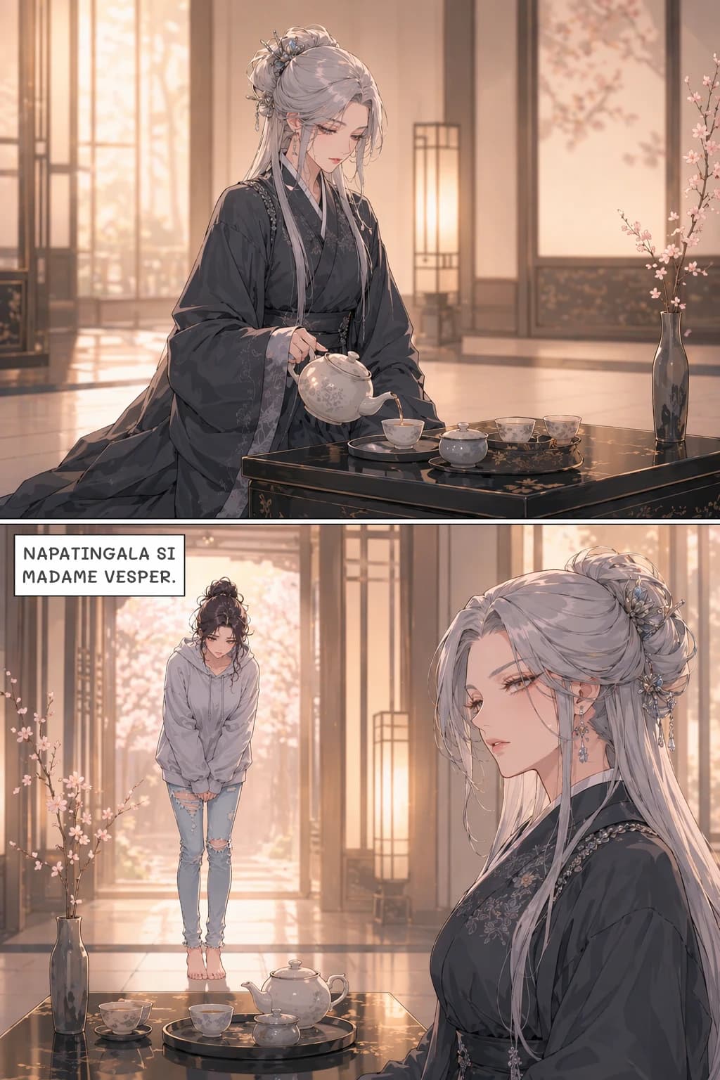 NAPATINGALA SI MADAME VESPER.